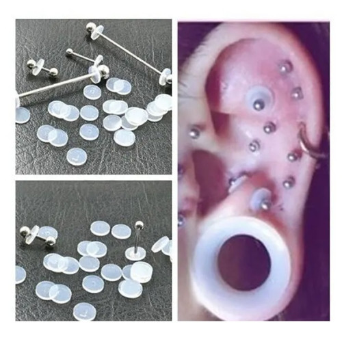 Silicone Piercing Healing Discs