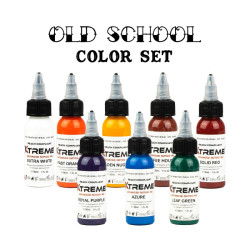 XTREME INK - OLD SCHOOL COLOR SET - 8X30ML