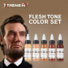 XTREME INK  FLESH TONE SET  5 X 30 ML