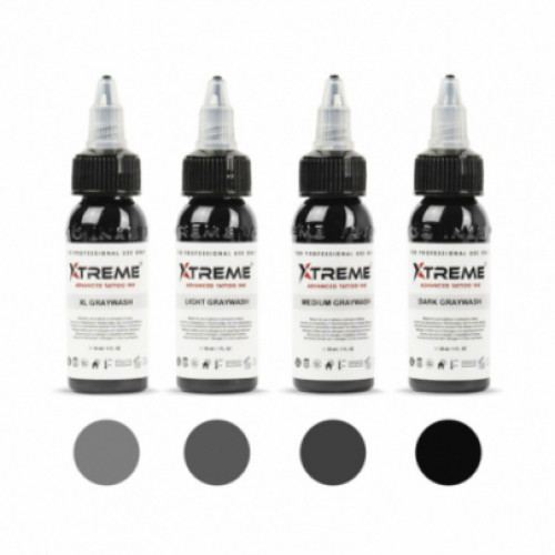 XTREME INK GREYWASH SET  4 X 30 ML