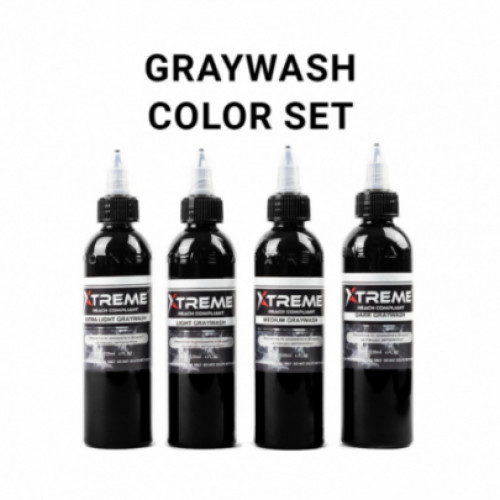 XTREME INK GREYWASH SET  4 X 120 ML