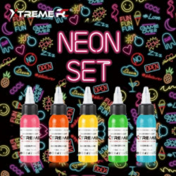 XTREME INK NEON SET 5 X 30 ML