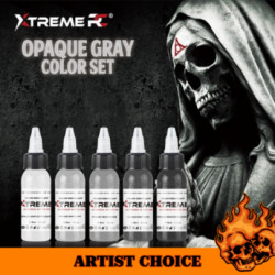 XTREME INK  OPAQUE GRAY SET  5 X 30 ML