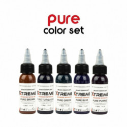 XTREME INK PURE COLOR SET  5 X 30 ML