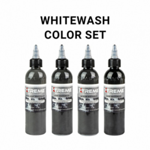 XTREME INK WHITEWASH SET 4 X 120 ML