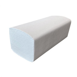 Handdoekpapier z-vouw tissue wit,