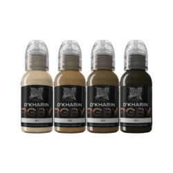 Sasha O Kharin RGBY Green Set - 4x 30 ml