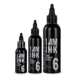 I AM INK First Generation 6 True Pigment Black 50ml 