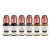 Perma Blend Luxe PMU Ink Ready Set Go Pre-Modified Set 6 x 15 ml