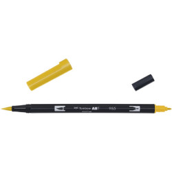 De Tombow ABT Dual Brush Pen 985 Chrome Yellow