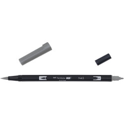 De Tombow ABT Dual Brush Pen N45 Cool Grey 10