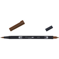 De Tombow ABT Dual Brush Pen 879 Brown