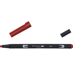 De Tombow ABT Dual Brush Pen 856 Poppy Red