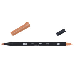 De Tombow ABT Dual Brush Pen 873 Coral