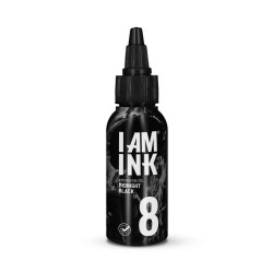 I AM INK  8 Midnight Black