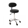 TWIST STOOL WITH BACKREST