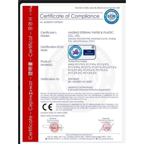 3-laags mondmaskers doos 50 st