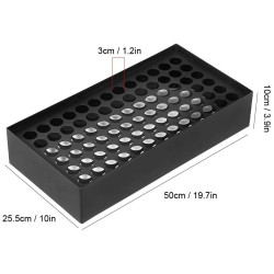 Tatoeage inkt wand gemonteerde inkt rek