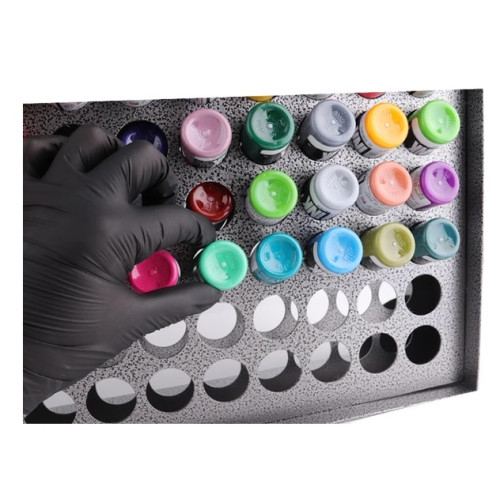 Tatoeage inkt wand gemonteerde inkt rek