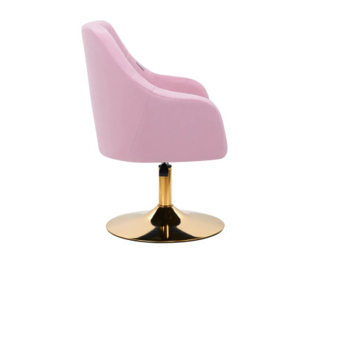 Beauty brede stoel roze