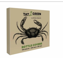 Bottle Covers - Black - 250 mm x 150 mm - Box of 100