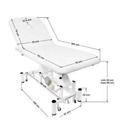 Elektrisch bed voor massage