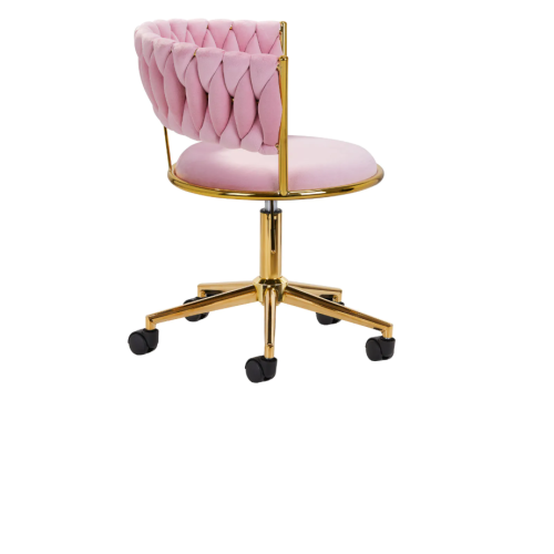 Beauty draaistoel roze