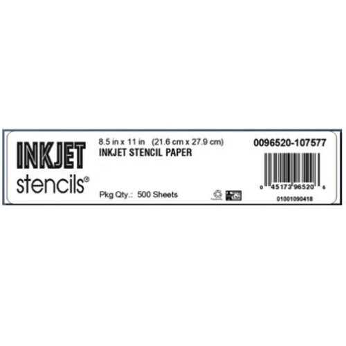 INKJET STENCIL PAPIER XXL Pak 500st
