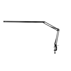 Behandellamp zwart met houder