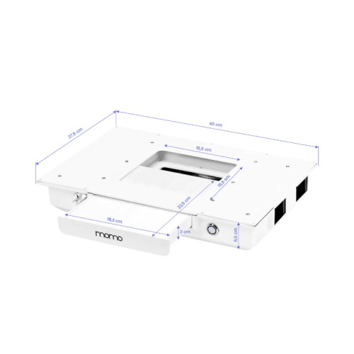 cosmetica bureau met absorber goud