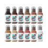 Tattoo Ink - Pink Ribbon Set - 12 x 30 ml