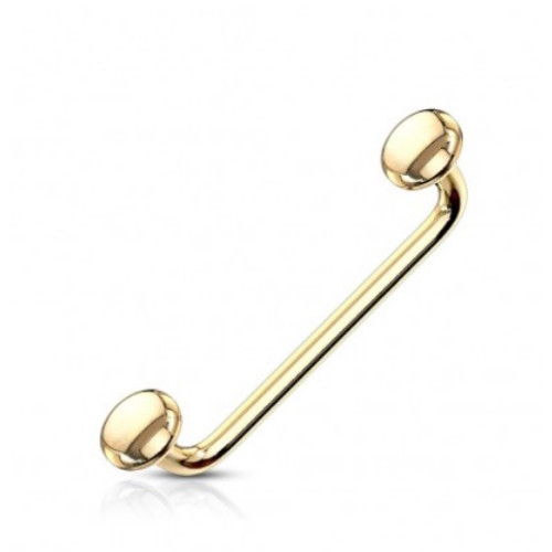 Titanium  Internal threaded Surface Barbell