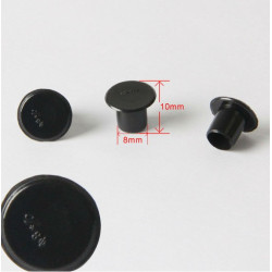 Profession Tattoo Pigment Ink Cups 8 mm Ink Cup Black