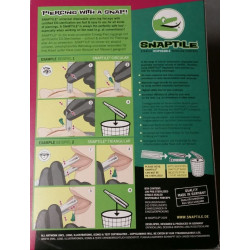 Snaptile Rond Transparant