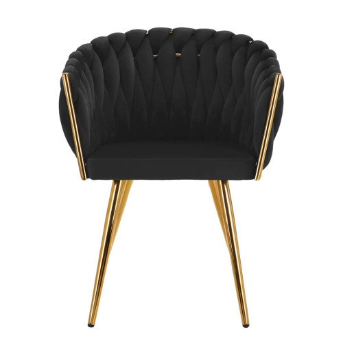 Beauty vaste stoel Zwart 