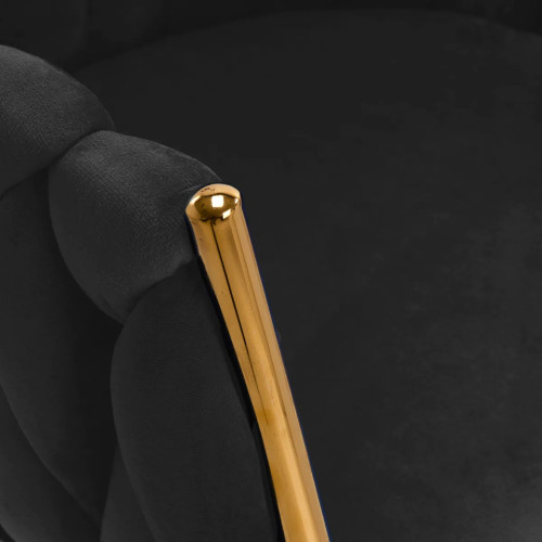 Beauty vaste stoel Zwart 