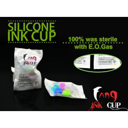 Sterilzed silicone ink cups