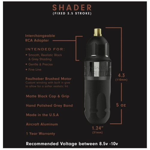 BISHOP POWER WAND SHADER RCA MACHINE