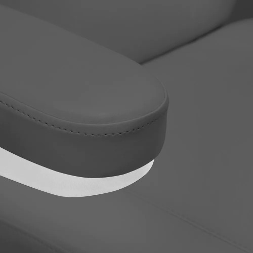 Elektrische schoonheidsstoel 3 motoren grijs