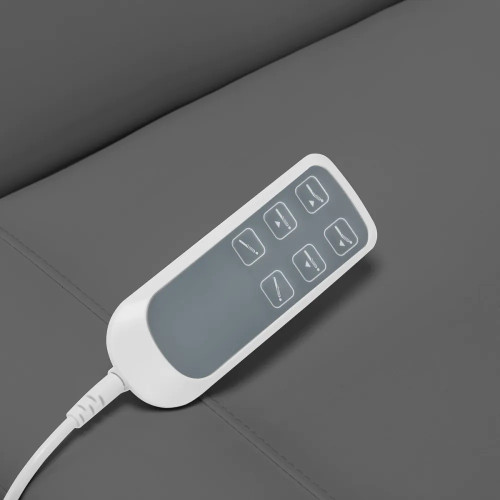 Elektrische schoonheidsstoel 3 motoren grijs