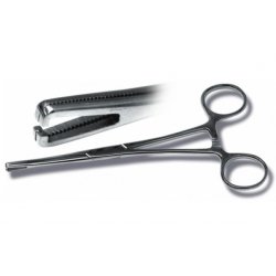 PENNINGTON FORCEPS (V SHAPED)  SLOTTED ENDS