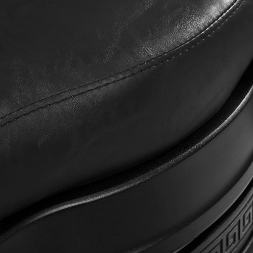 Zwarte Kappersstoel de President 