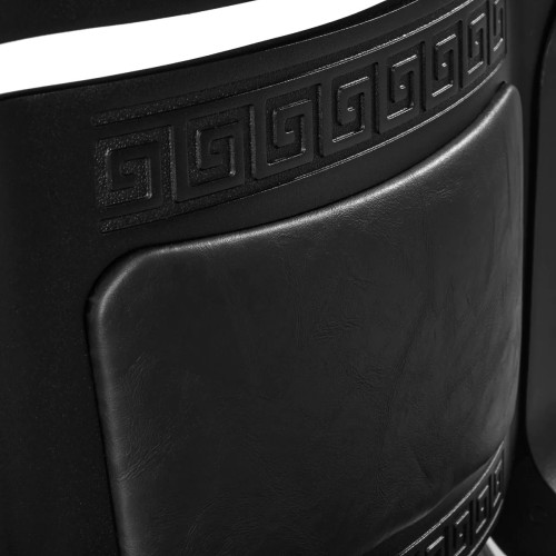 Zwarte Kappersstoel de President 