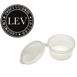 zalfpotje met vaste deksel 100 stuks