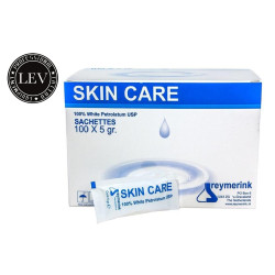 Witte vaseline in handige 5 grams zakjes 100 st