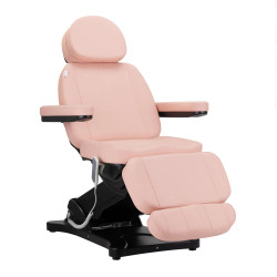 Elektrische schoonheidsstoel  3 motoren roze en zwart