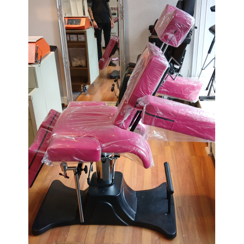 Tattoo Behandelstoel Deluxe Pink New Style