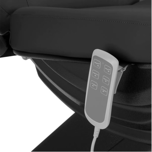 Electric cosmetic chair 3 motors black