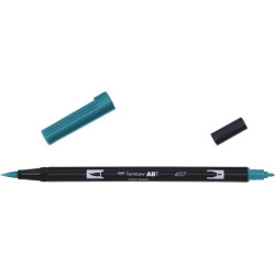 Tombow ABT Dual Brush Pen  407 Tiki Teal
