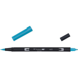 Tombow ABT Dual Brush Pen 443 Turquoise